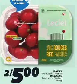 IGA RADISHES offer