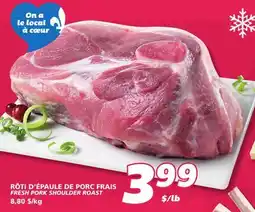 IGA FRESH PORK SHOULDER ROAST offer