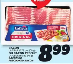 IGA LAFLEUR BACON OR PRECOOKED BACON offer