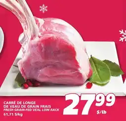 IGA FRESH GRAIN-FED VEAL LOIN RACK offer