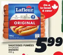 IGA HYGRADE WIENERS offer