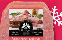 IGA LA BELLE BRETAGNE COUNTRYSTYLE OR LIVER PÂTÉ offer