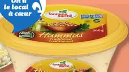 IGA FONTAINE SANTÉ HUMMUS OR BABA GANNOUJ offer