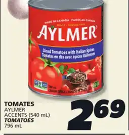 IGA AYLMER TOMATOES offer