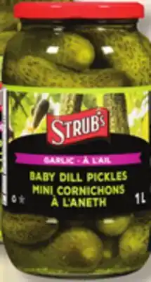 IGA STRUB'S PICKLES offer