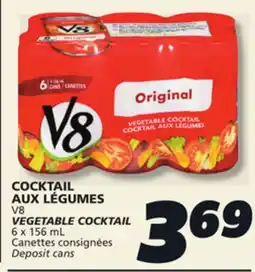 IGA V8 VEGETABLE COCKTAIL offer