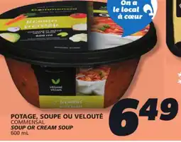 IGA COMMENSAL SOUP OR CREAM SOUP offer