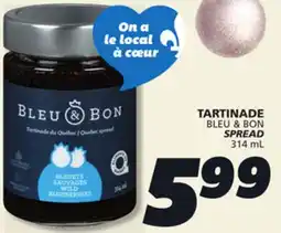 IGA BLEU & BON SPREAD offer