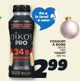 IGA OIKOS PRO YOGURT offer