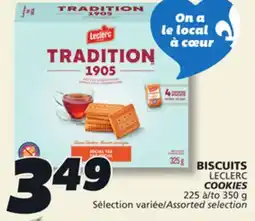 IGA LECLERC COOKIES offer