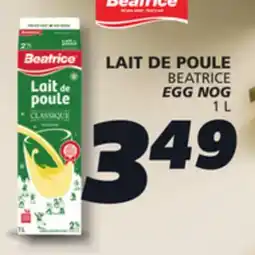 IGA BEATRICE EGG NOG offer