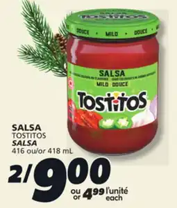 IGA TOSTITOS SALSA offer