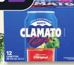 IGA CLAMATO CAESAR ALCOHOLIC MALT BEVERAGE offer