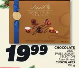 IGA LINDT SWISS LUXURY SELECTION CHOCOLATES offer