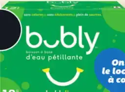 IGA BUBLY WATER-BASED DRINK offer