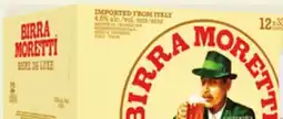 IGA BIRRA MORETTI BEER offer