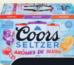 IGA COORS SELTZER ALCOHOLIC MALT BEVERAGE offer