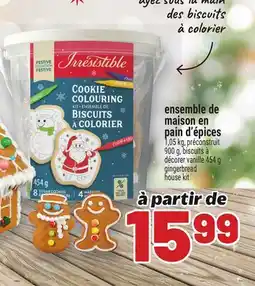 Metro ENSEMBLE DE MAISON EN PAIN D'ÉPICES | GINGERBREAD HOUSE KIT offer