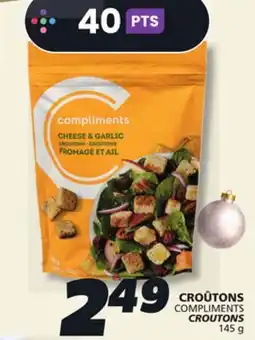 IGA COMPLIMENTS CROUTONS offer