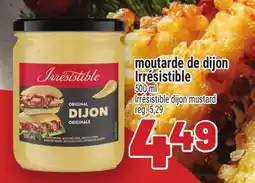 Metro MOUTARDE DE DIJON IRRÉSISTIBLE | IRRÉSISTIBLE DIJON MUSTARD offer