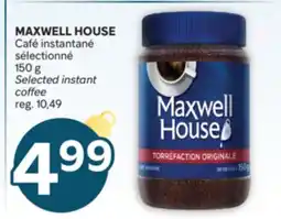 Brunet MAXWELL HOUSE Café instantané sélectionné offer