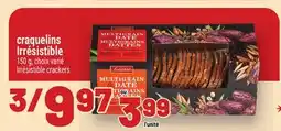 Metro CRAQUELINS IRRÉSISTIBLE | IRRÉSISTIBLE CRACKERS offer