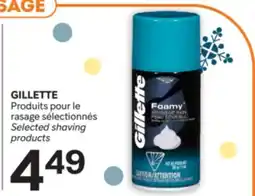 Brunet GILLETTE Produits pour le rasage sélectionnés offer