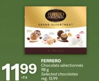 Brunet FERRERO Chocolats sélectionnés offer