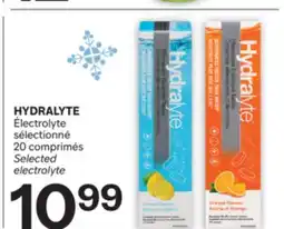 Brunet HYDRALYTE Électrolyte sélectionné 20 comprimés offer