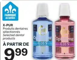 Brunet X-PUR Produits dentaires sélectionnés offer