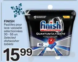 Brunet FINISH Pastilles pour lave-vaisselle sélectionnées offer