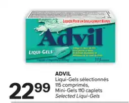 Brunet ADVIL Liqui-Gels sélectionnés offer