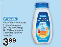 Brunet Personnelle Antiacides croquables à base de calcium 500mg à 1 000mg offer