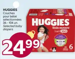 Brunet HUGGIES Couches pour bébé sélectionnées offer