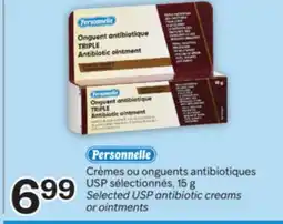 Brunet PERSONNELLE Crèmes ou onguents antibiotiques USP sélectionnés offer