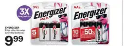 Brunet ENERGIZER Piles sélectionnées offer