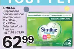 Brunet SIMILAC Préparations pour nourrissons offer