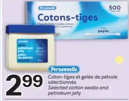 Brunet PERSONNELLE Coton-tiges et gelée de pétrole sélectionnés offer