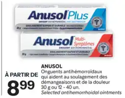 Brunet ANUSOL Onguents antihémorroïdaux qui aident au soulagement des démangeaisons et de la douleur offer