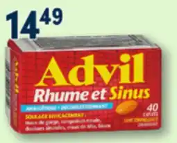 Familiprix ADVIL Cold and sinus offer