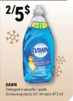Familiprix DAWN Dishwashing liquid, 431 ml or 473 ml offer