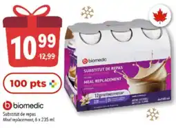 Familiprix Biomedic Meal replacement high protein offer