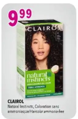 Familiprix CLAIROL, Natural Instincts Haircolor ammonia-free offer