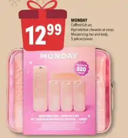 Familiprix MONDAY, Gift set, Moisturizing hair and body, 5 pieces offer