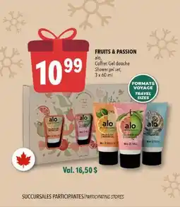 Familiprix FRUIT & PASSION, Shower gel set, 3 x 60 ml offer