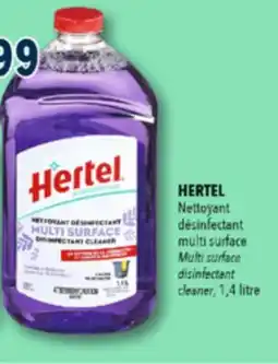 Familiprix HERTEL Multi Surface Disinfectant cleaner, 1.4 litre offer