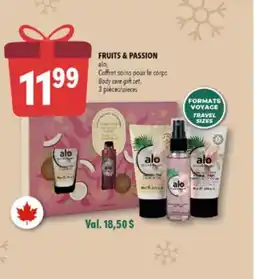 Familiprix FRUITS & PASSION Body care gift set 3 pieces offer