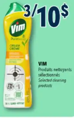 Familiprix Vim lemon scent cream cleaner with micro-crystals offer