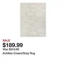 Wayfair Achilles Cream/Grey Rug offer