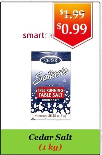 Atiya's Fresh Farm Cedar Salt offer